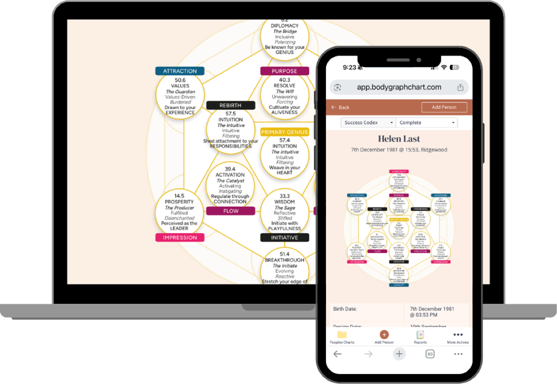Bodygraph report preview