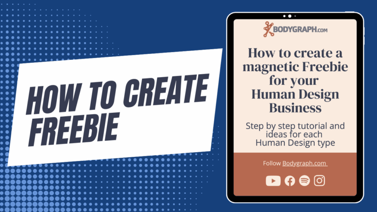 How to Create a Freebie