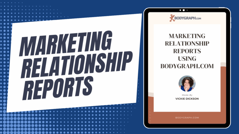 Marketing Relationship Report