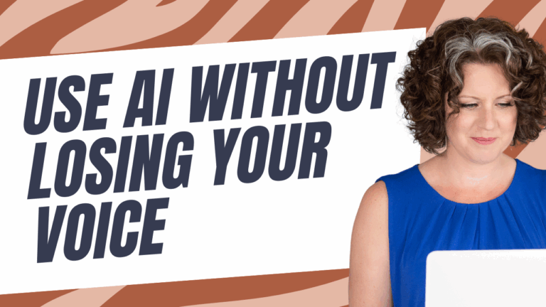 Use AI Without Losing Your Voice: The Conscious Creator’s Guide